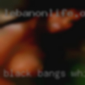 Black bangs white woman Plains